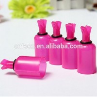 5Pcs Nail Art UV Gel Polish Remover Cleaner Clip Caps / nail polish brush cap