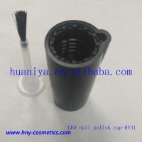 nail polish brush with LED cap plastic material